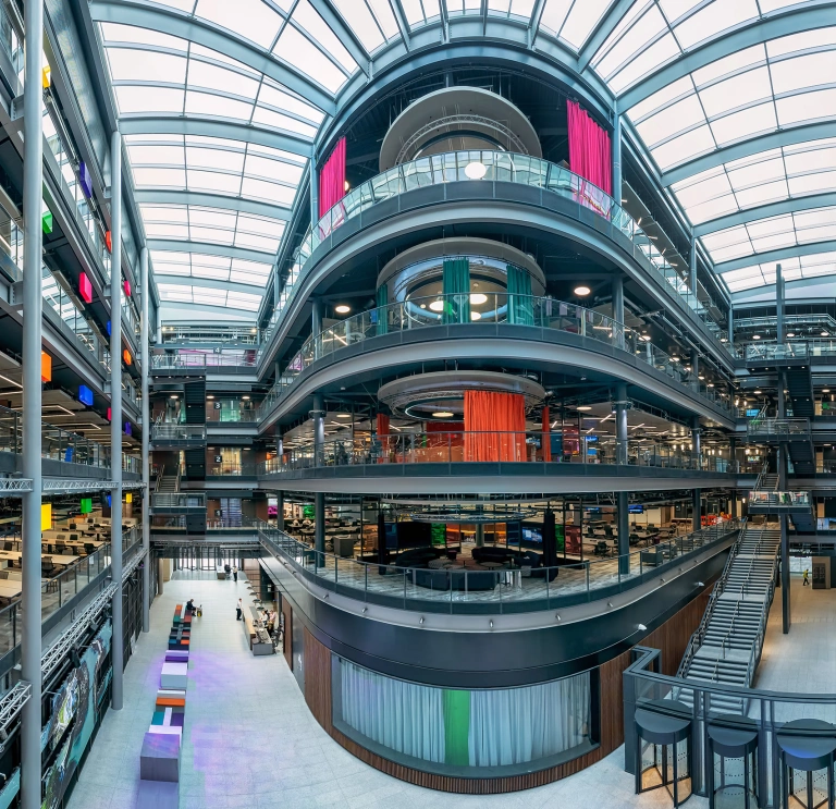 Inside BBC Cymru Wales Headquarters