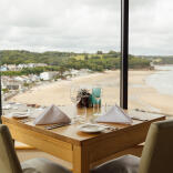 restaurant overlooking the sea at St Brides Pembrokeshire